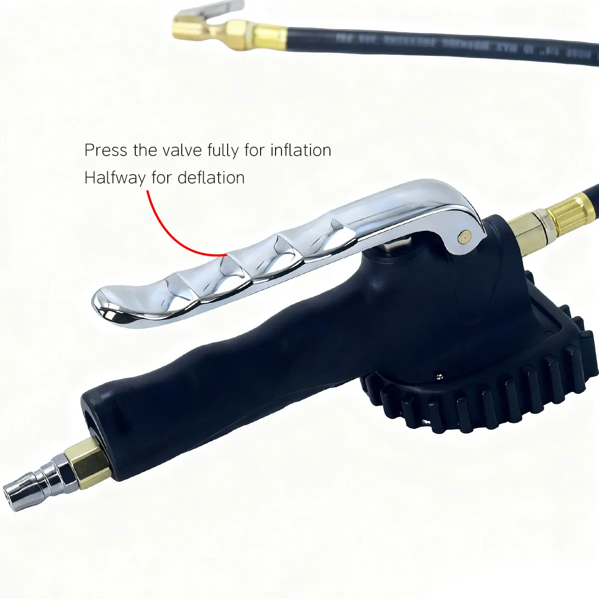 Led digital tire pressure gauge