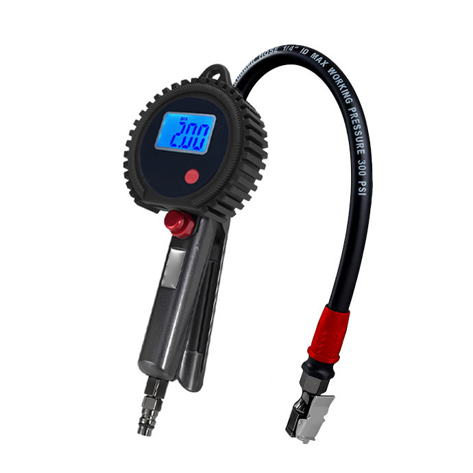 SEAPENG BW-L03C High-Power Rechargeable Digital Air Gun Real-Time Tire Pressure Monitoring Smart Type-C Charging Pressure Gauge Quality