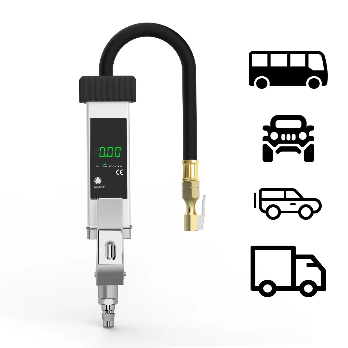 SEAPENG Led digital tire pressure gauge