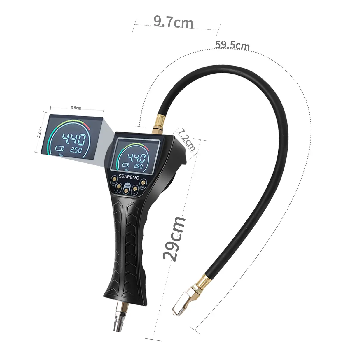 SEAPENG Best handheld portable tire inflator