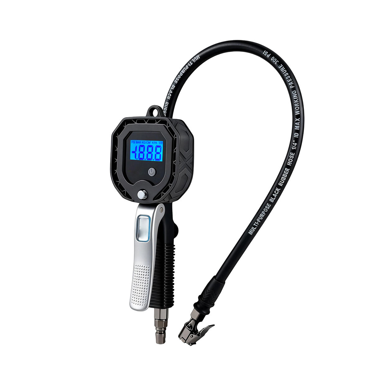 SEAPENG BW-002 Intelligent Digital Tire Inflator Tire Pressure Monitor High-Precision Monitoring 5-230PSI Range 2.5% Accuracy for