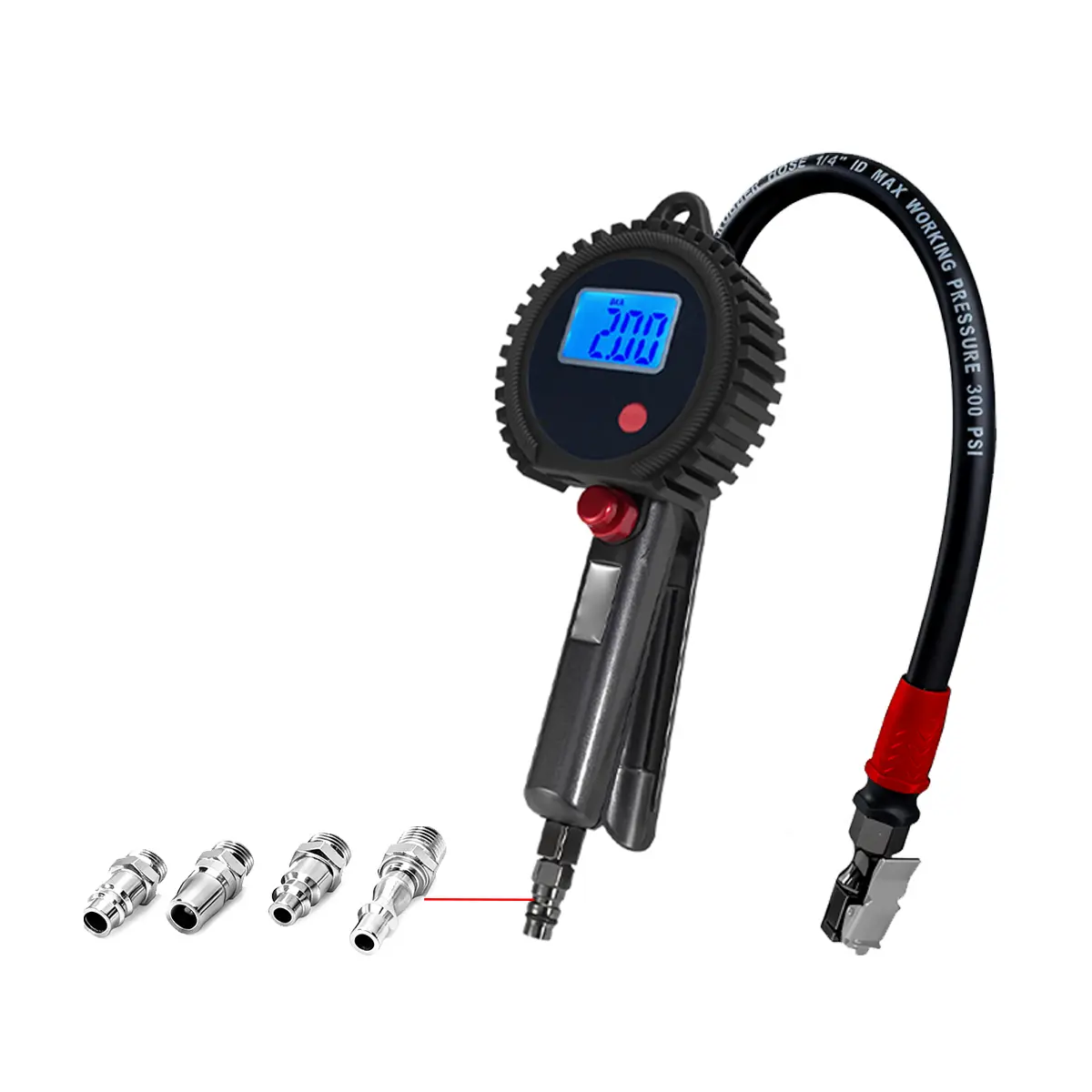 New energy rechargeable tire pressure gauge