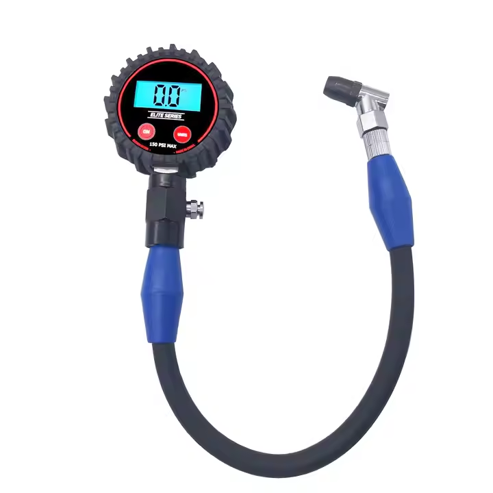 SEAPENG DP-T04 LED Digital Tire Pressure Gauge Large Air Valve Button Manual Dial Made Plastic ACURA Cdx 2016- 1 Year Warranty