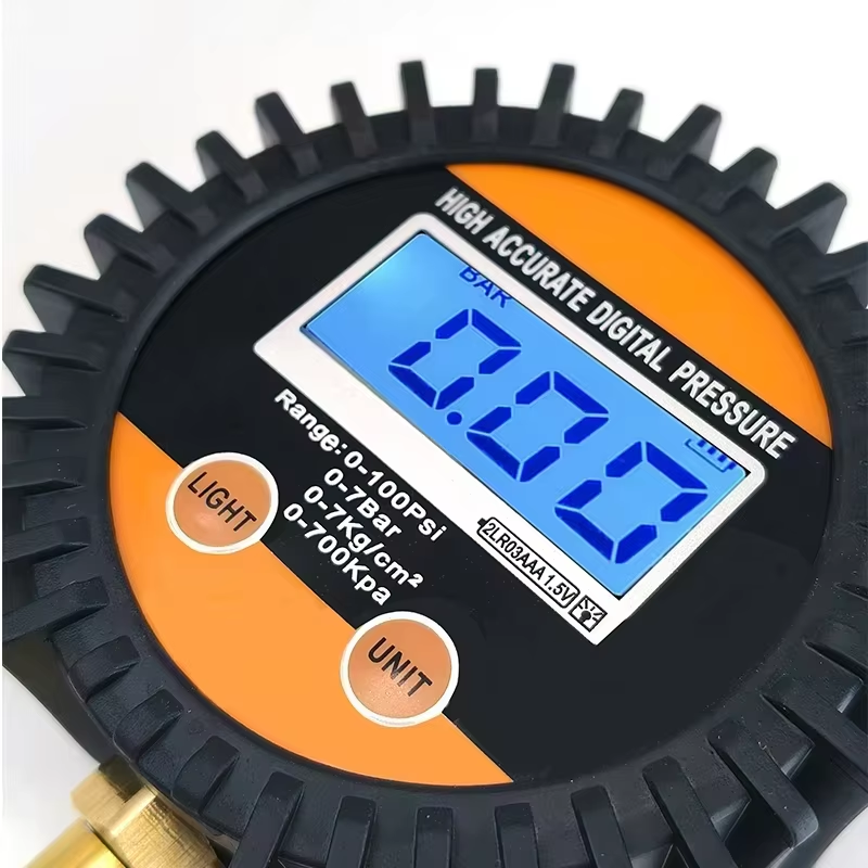 SEAPENG DP-B03 Digital Tire Pressure Gauge Inflator LCD Display Hose Flashlight Car Tool Abarth 124 Spider (2016-) CE Certified DP-B03 3V